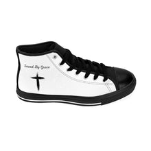 Load image into Gallery viewer, "Saved By Grace" Men's High-top Sneakers