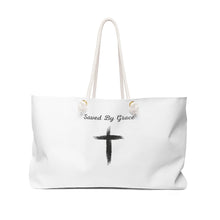 Load image into Gallery viewer, &quot;Saved By Grace&quot; Weekender Bag
