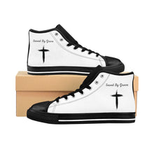 Load image into Gallery viewer, &quot;Saved By Grace&quot; Women&#39;s High-top Sneakers
